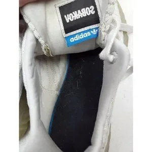 Adidas Sz 6.5 Sobakov Lace-Up Athletic Casual Sneaker Shoes B42007 Mens White Adidas Sz 6.5 Sobakov Lace-Up Athletic Casual Sneaker Shoes  main image 2